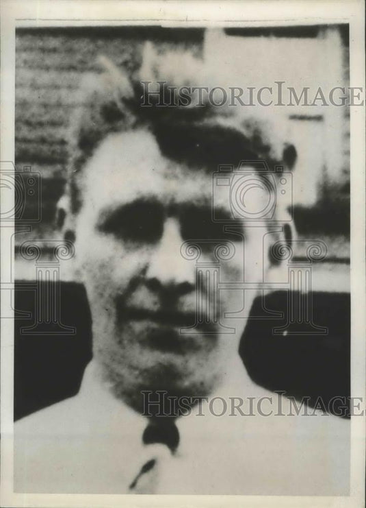1939 Press Photo Claire Young Attempts to Make 'Human Sacrifice' for His Passage - Historic Images