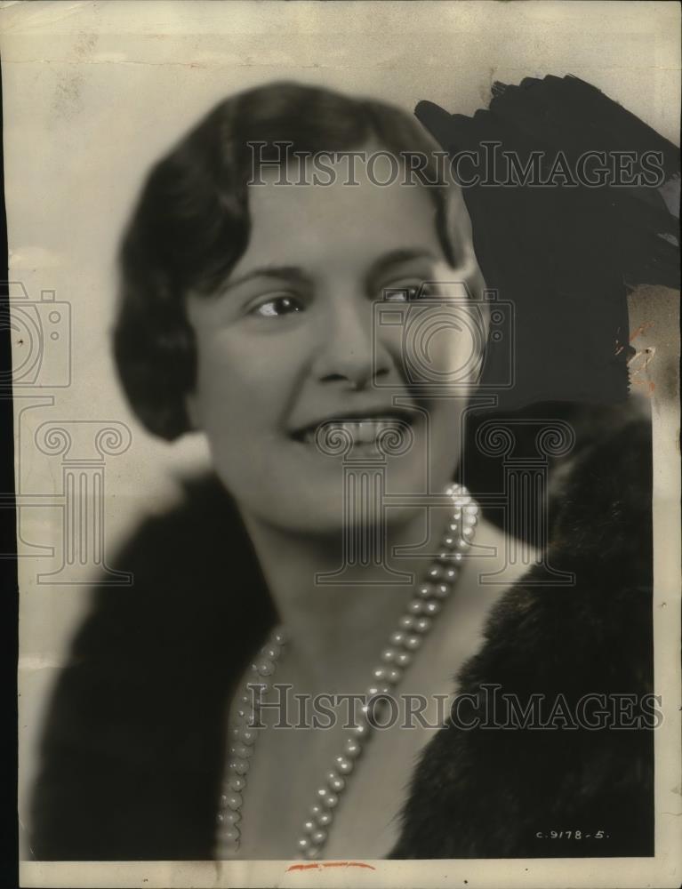 1931 Press Photo Mildred Johnson, Contralto Radio Singer - neo07891 - Historic Images