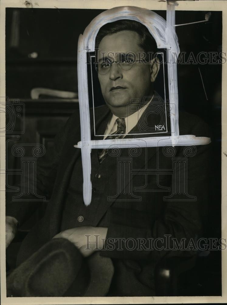 1930 Press Photo Jack M Friedlander Indicted on Bribery Charges in Julian Expose - Historic Images