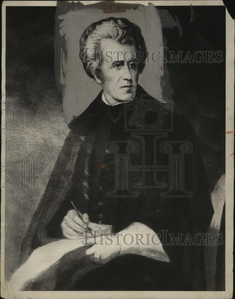 1929 Press Photo Andrew Jackson - neo03554 - Historic Images