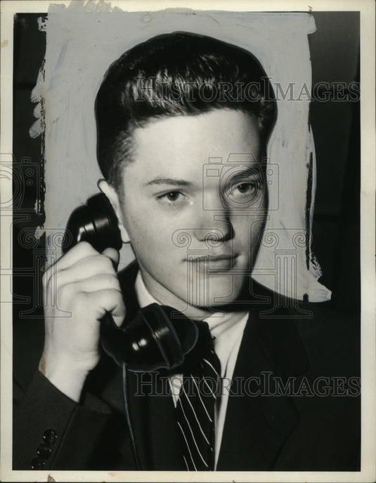 1941 Press Photo Charles Sullivan of Rocky River High School - neo03890 - Historic Images