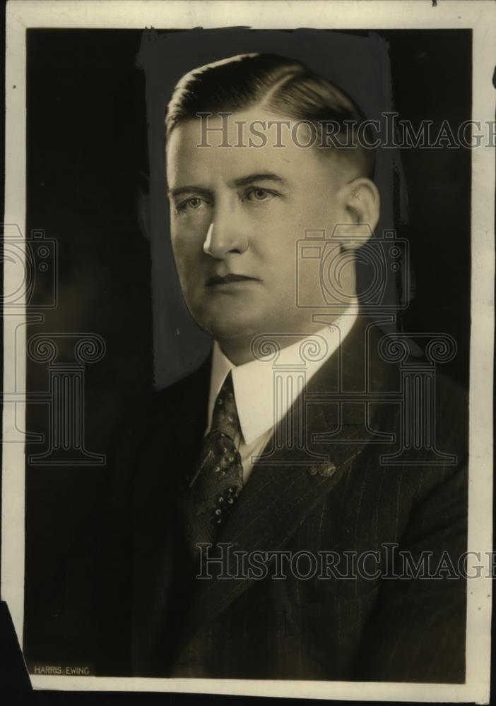 1922 Press Photo W.F. Lineberger of California - neo04678 - Historic Images