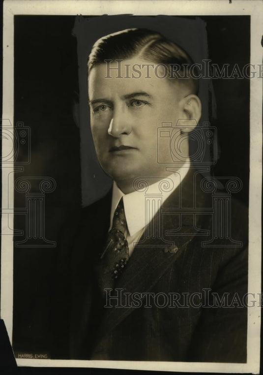 1922 Press Photo W.F. Lineberger of California - neo04678 - Historic Images