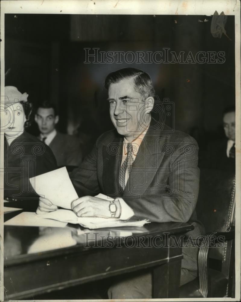 1938 Press Photo Henry Wallace - neo04942 - Historic Images