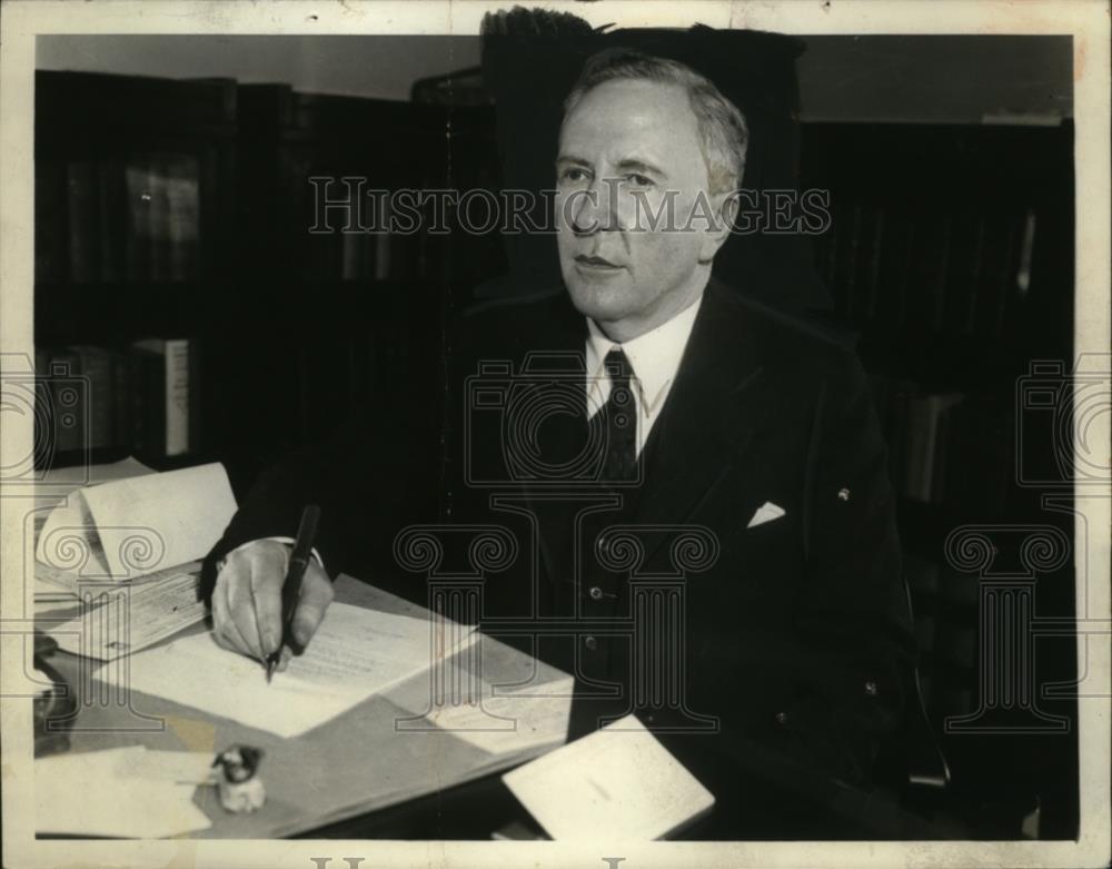 1933 Press Photo Cong Samuel D. McReynolds  - neo05586 - Historic Images