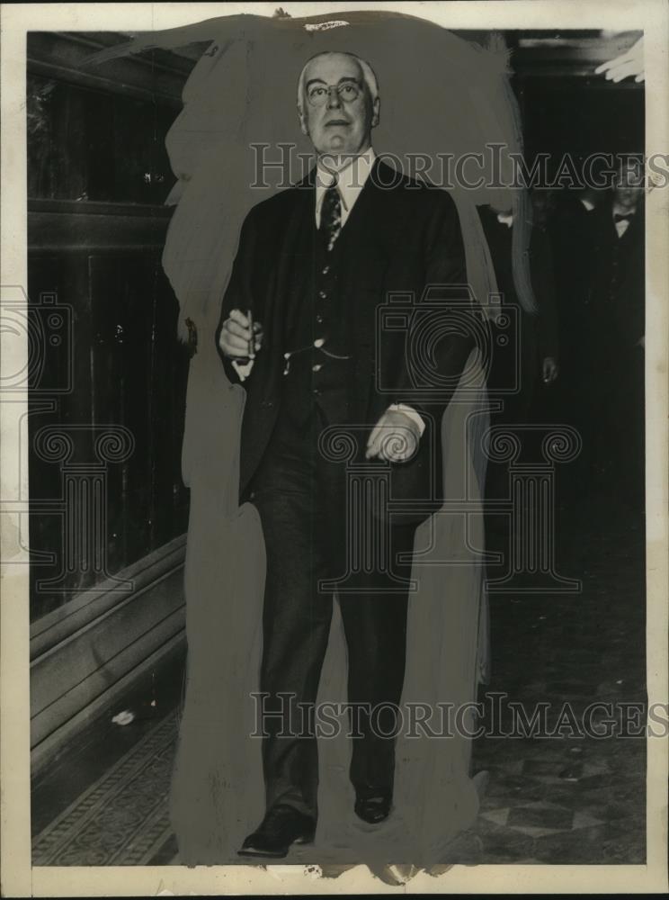 1932 Press Photo Samuel Seabury appeared before governor Roosevelt in Albany, NY - Historic Images