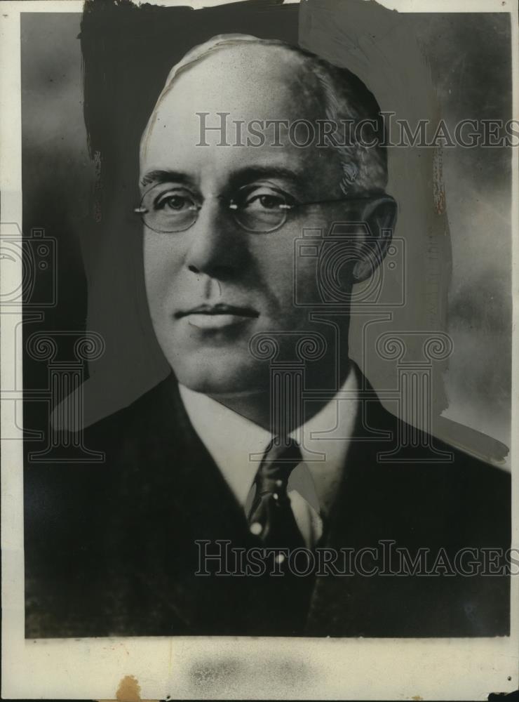 1927 Press Photo Seymour Lowman, U.S. Assistant Treasury Secretary - neo06446 - Historic Images