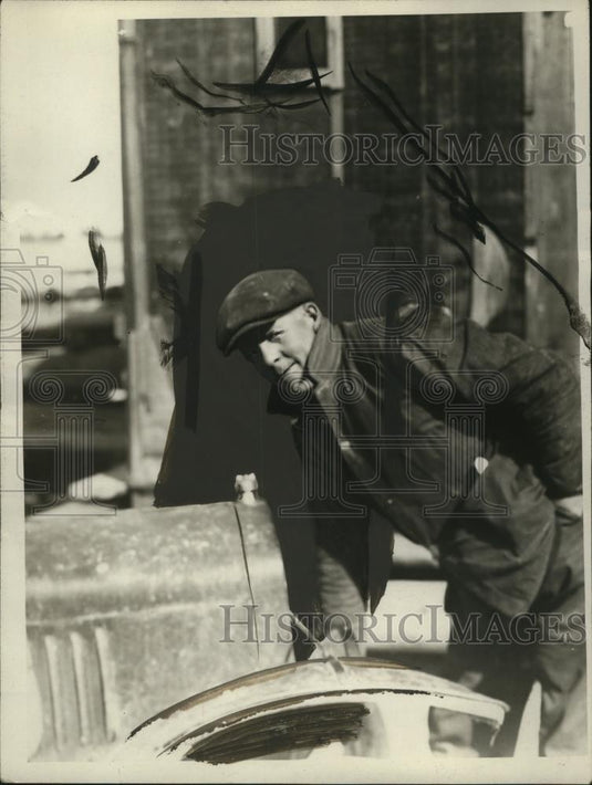 1926 Press Photo Hans Hansen, Constable for 4 Years, Never Had Anything to do - Historic Images