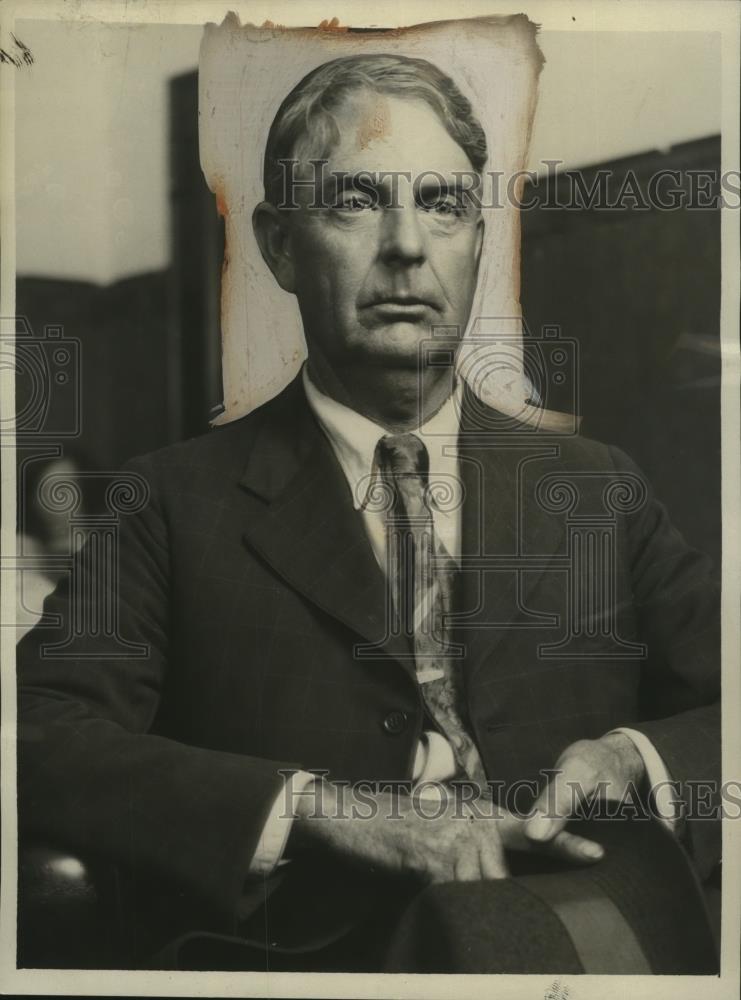 1930 Press Photo Joseph R. Adkins captured after 33 years, prison break in 1897 - Historic Images