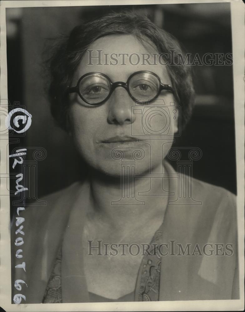 1927 Press Photo Mary E. Srega of First Catholic Slovak Ladies Union - neo07194 - Historic Images
