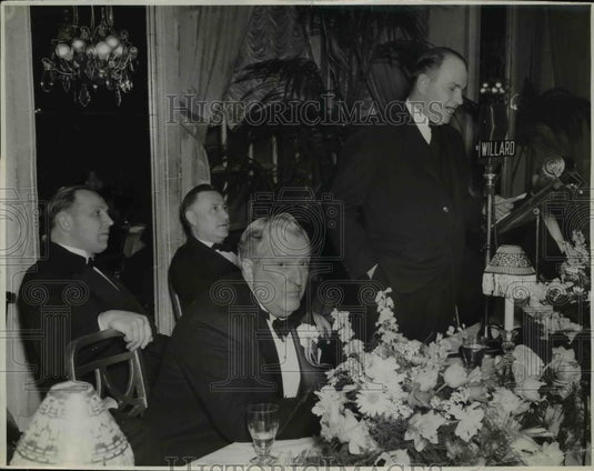 1940 Press Photo President's Dinner of the American Road Builders' Association - Historic Images
