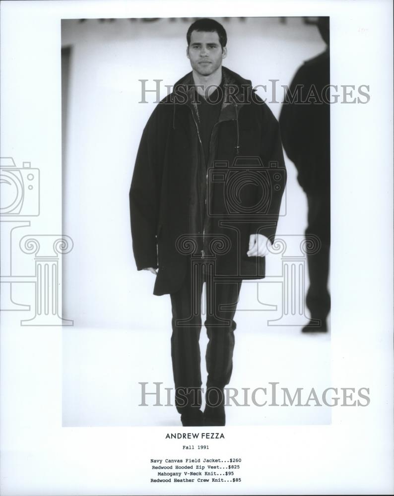 1993 Press Photo Andrew Fezza Fall fashion collection, 1991 - spa47351 ...