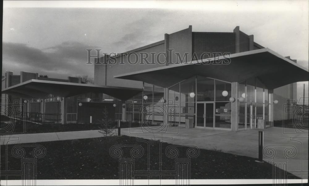 1971 Press Photo Spokane Falls Community College Performing Arts Building - Historic Images