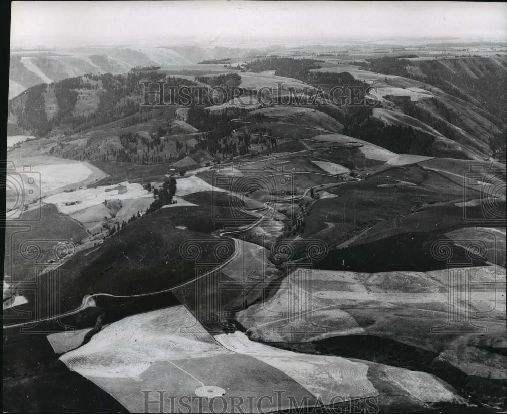 1960 Press Photo Old culdesac Hill ends public service for Idaho tra