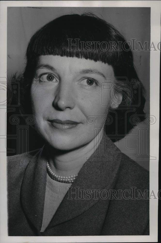 1954 Press Photo Spokane Girl Scout leader Mrs Hart Snyder spa51432 Historic Images