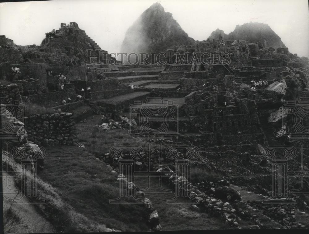 1974 Press Photo Machu Picchu citadel of the ancient Inca empire - spa52603 - Historic Images
