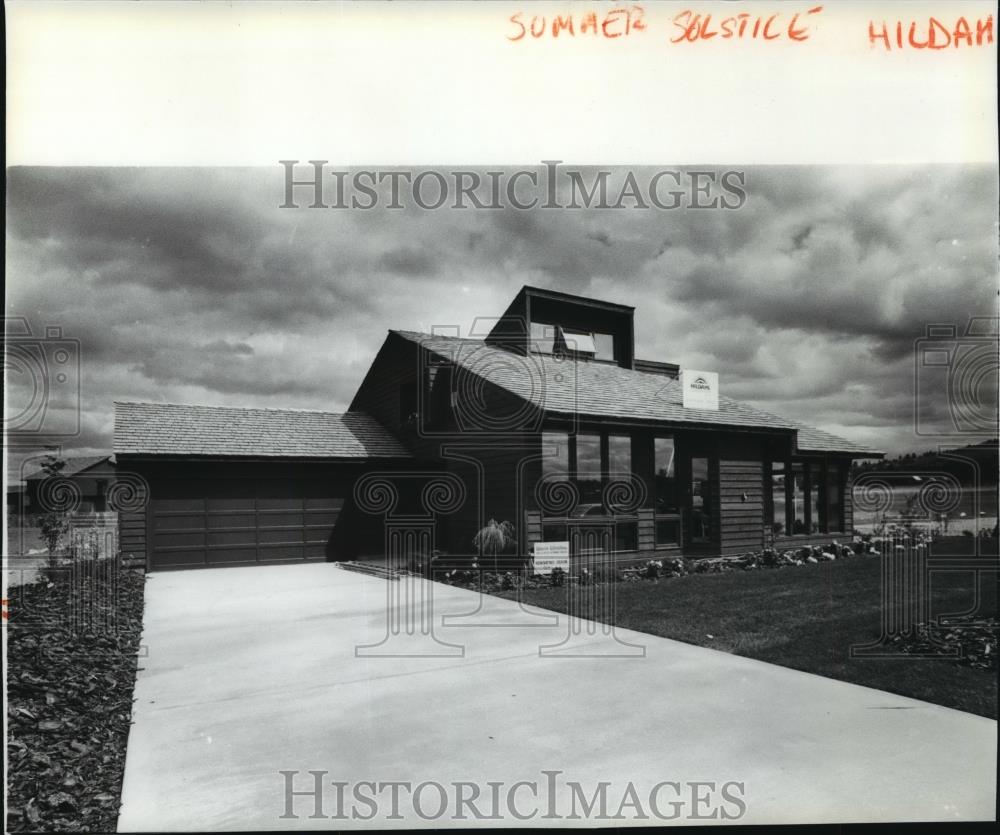1982 Press Photo Solar Home - spa50811 - Historic Images