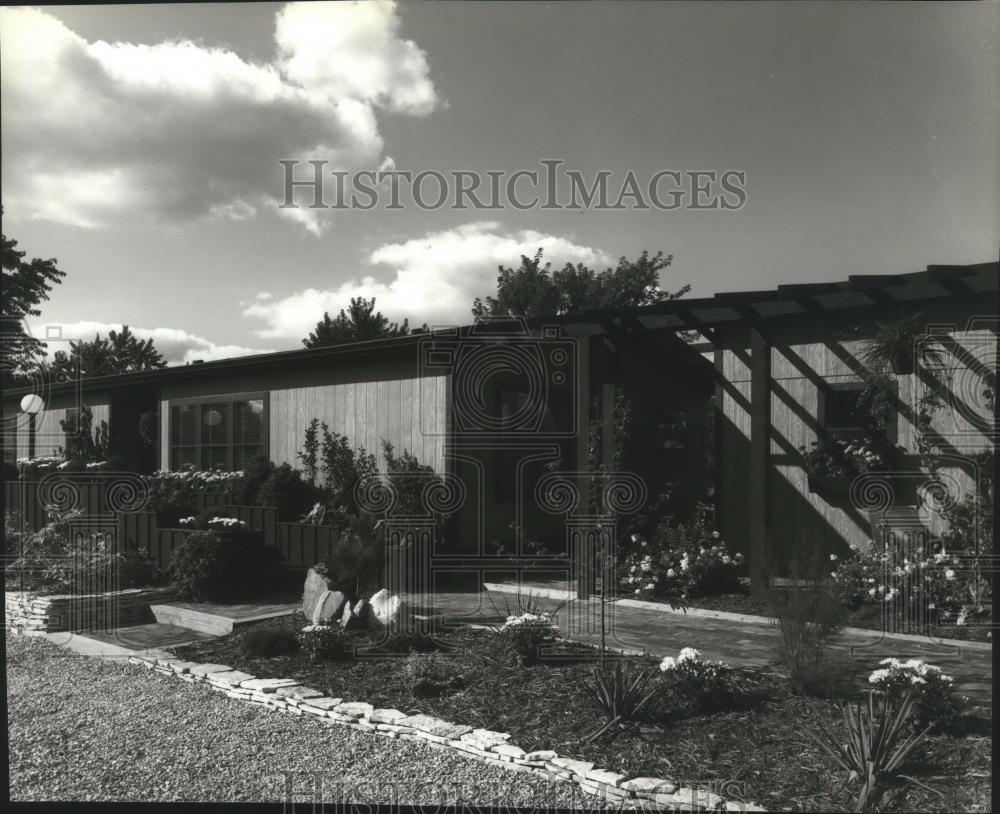 1985 Press Photo Exterior house design - spa54918 - Historic Images