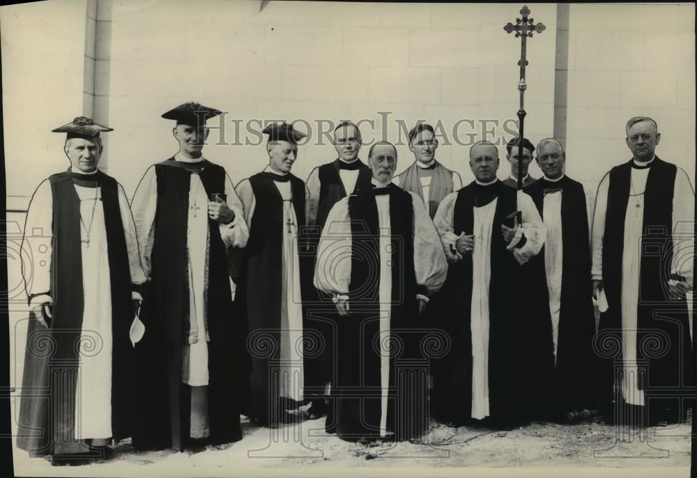 1929 Press Photo Religious officials - spa56475 - Historic Images