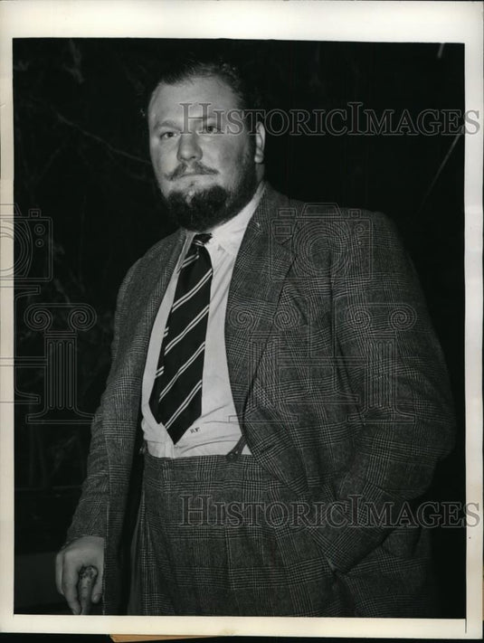 1942 Press Photo New York Richard Fairey son of British Air Commission NYC - Historic Images