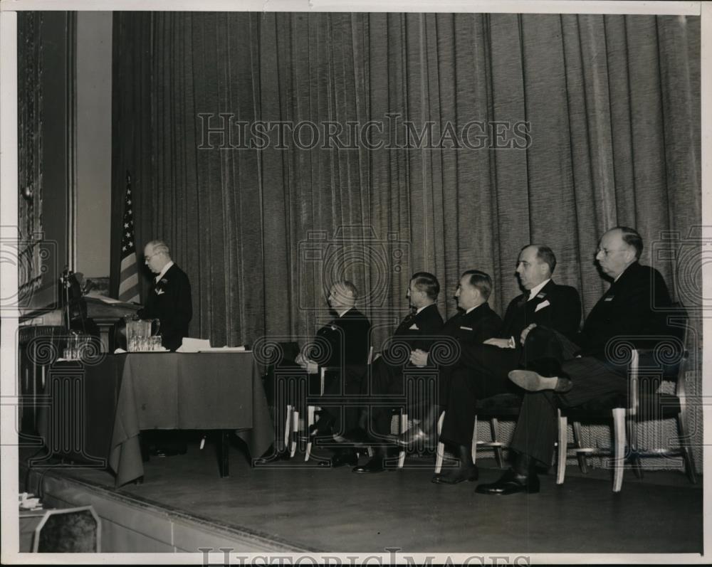 1939 Press Photo New York National Association of Manufacturers session NYC - Historic Images