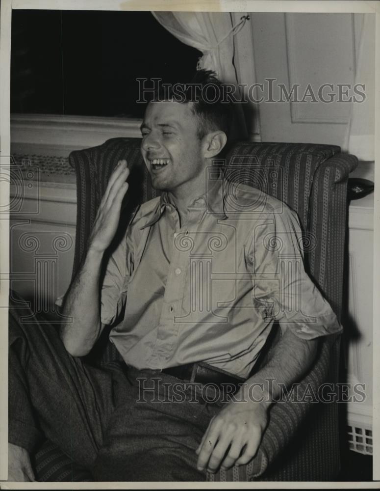1938 Press Photo New York Douglas Corrigan NYC - neny09323 - Historic Images
