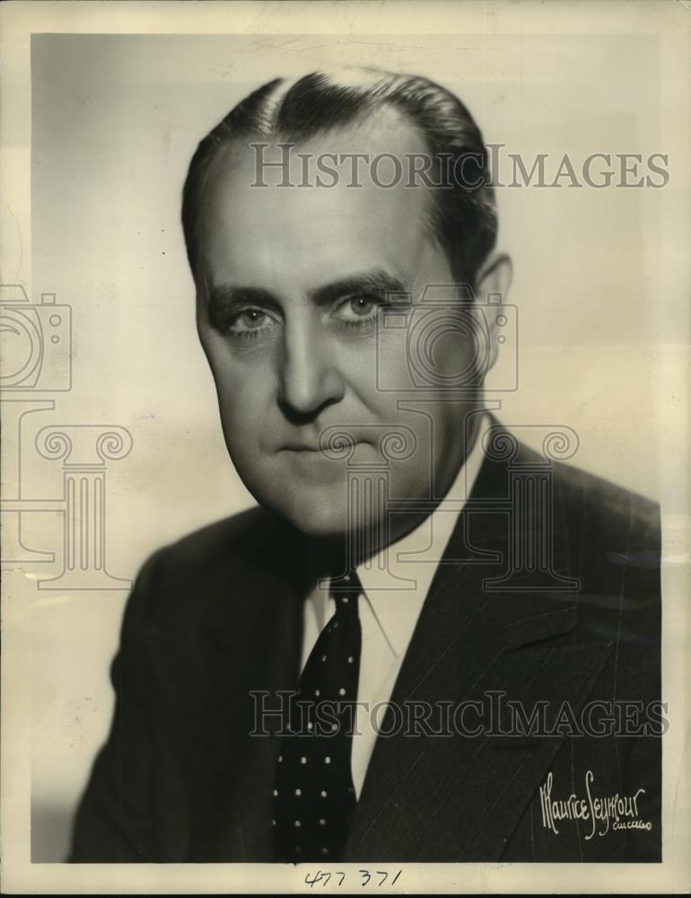 1938 Press Photo New York Nikles Trammel elected VP of NBC in NYC - neny09403 - Historic Images