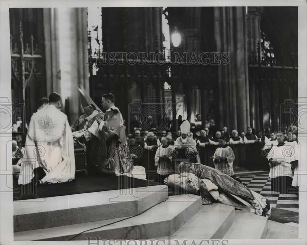 1938 Press Photo New York Rev. Bartholomew Joseph Eustance NYC - neny09646 - Historic Images