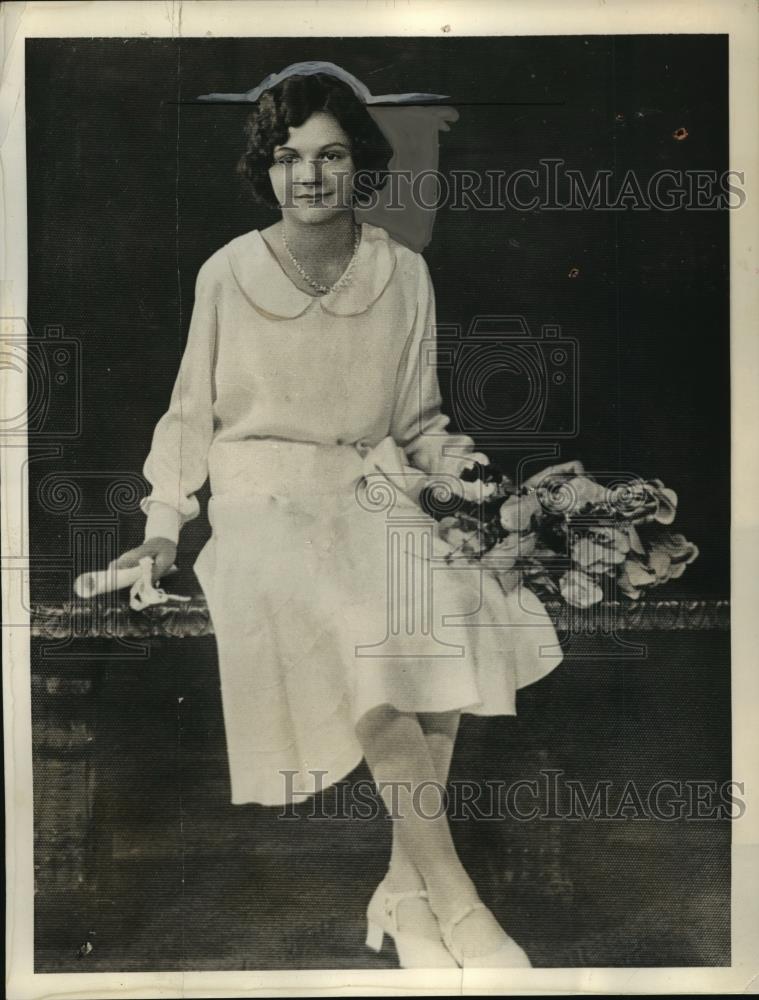 1935 Press Photo New YorkFlorence McVey slain with grandmother in NYC - Historic Images