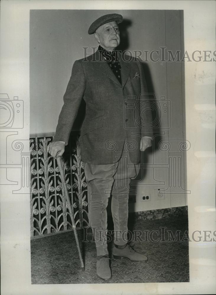 1938 Press Photo New York Men&#39;s Fashion Show Held at the Waldorf Astoria NYC - Historic Images