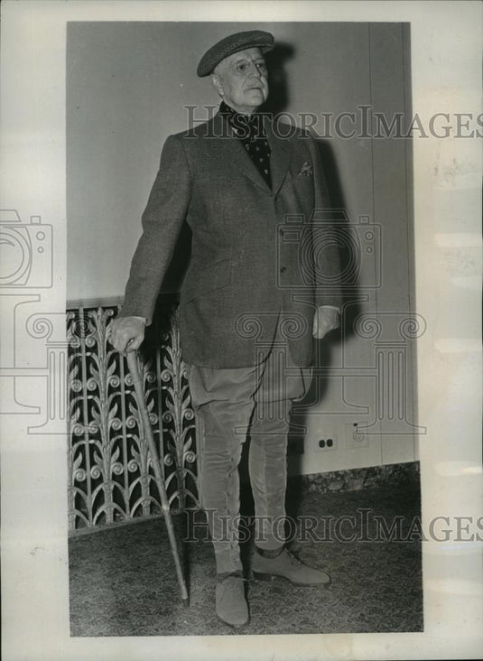 1938 Press Photo New York Men's Fashion Show Held at the Waldorf Astoria NYC - Historic Images