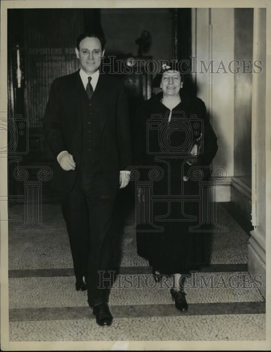 1935 Press Photo New York Edna O'Brien Alleged Theft Case To Go To Jury NYC - Historic Images
