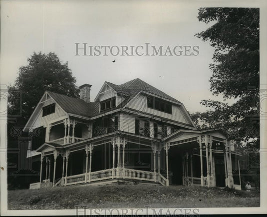 1938 Press Photo New York Crum Elbow estate of Hoeard Spencer in NYC - neny11161 - Historic Images