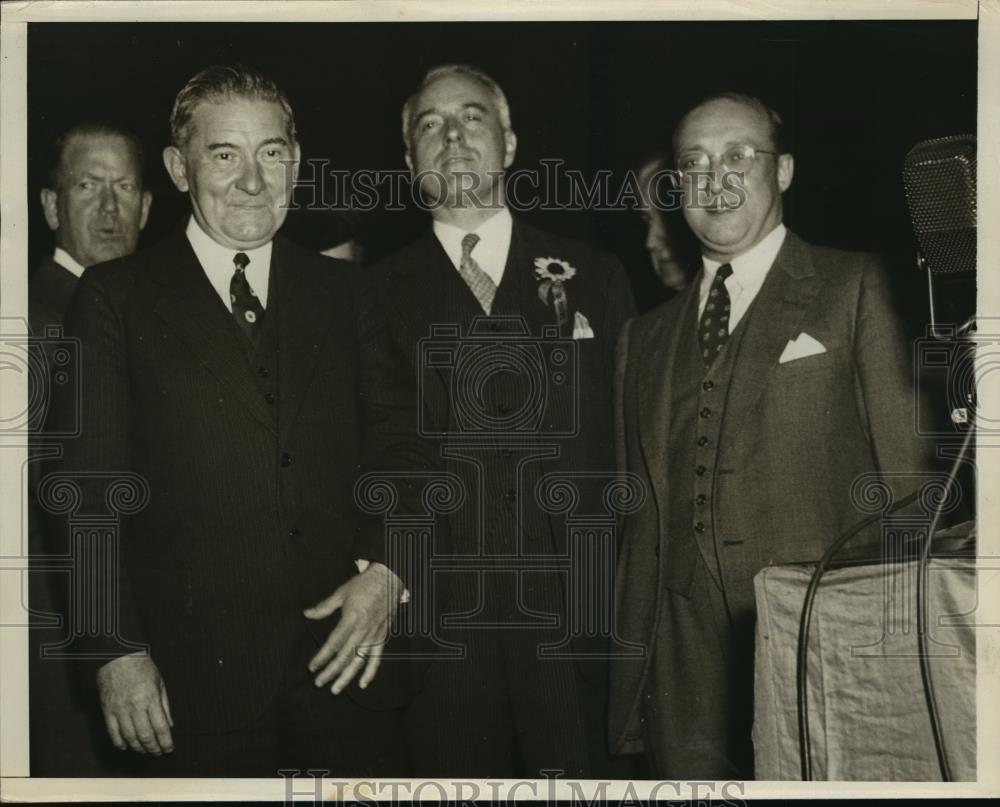 1936 Press Photo Albany NY GOP Candidates gather in Albany New York ANY - Historic Images