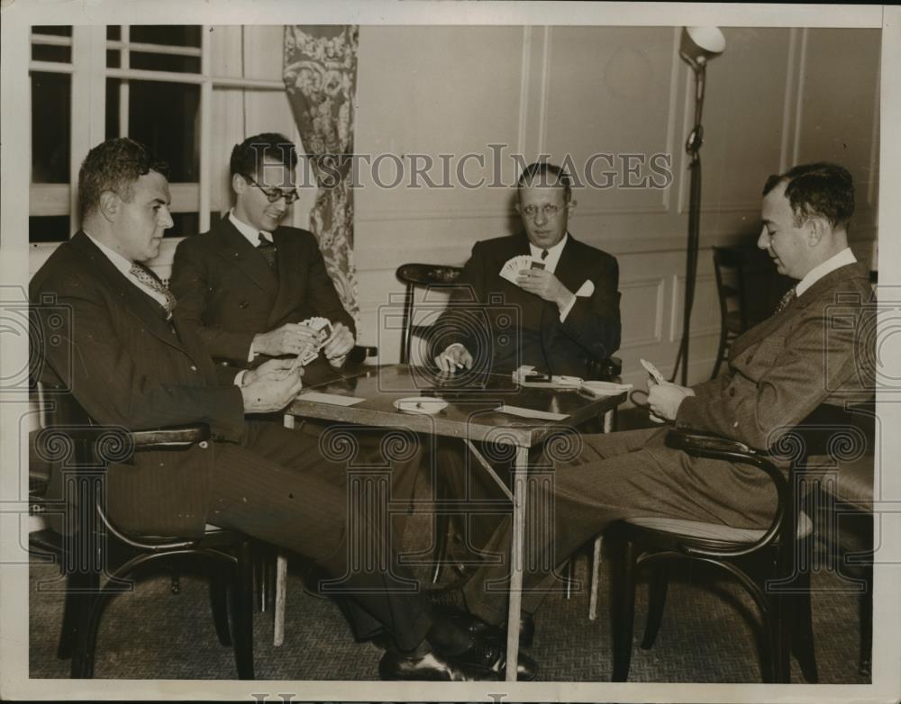 1936 Press Photo New York Vanderbilt bridge trophy tournament NYC - neny11202 - Historic Images