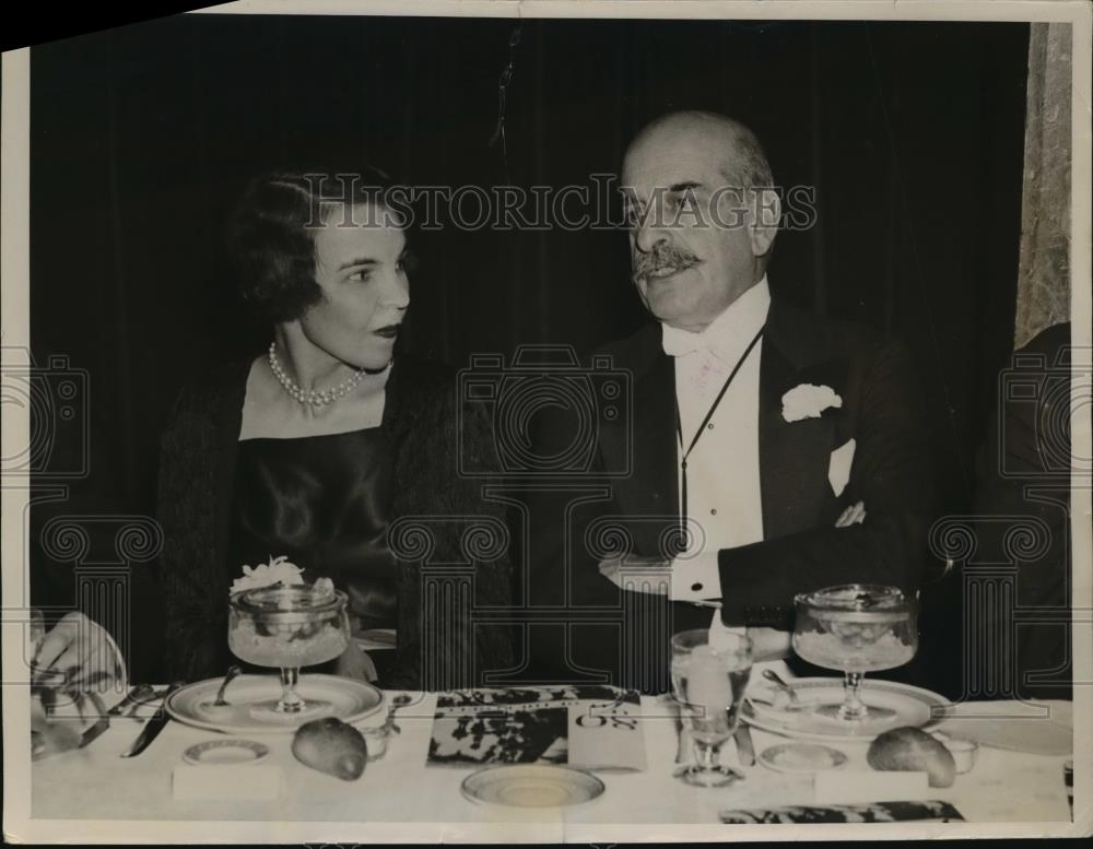 1936 Press Photo New York United Hospital Campaign gets under way NYC - Historic Images