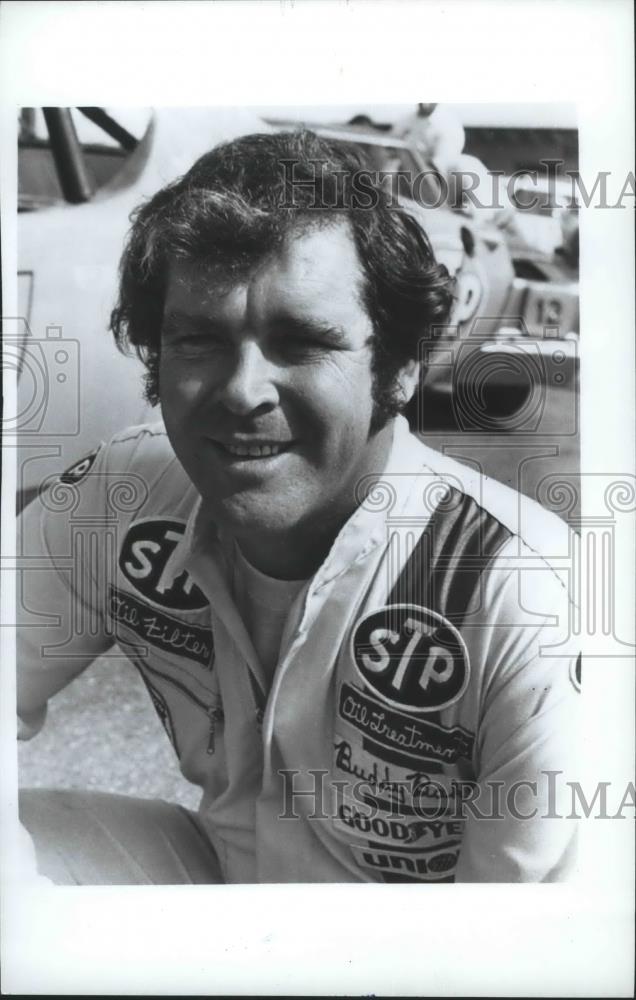 1972 Press Photo Race car driver, Buddy Baker - sps03710 - Historic Images