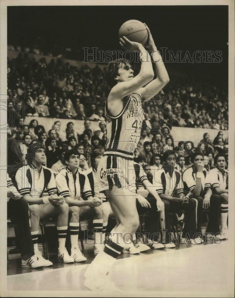 1979 Press Photo Terry Kelly, Washington State University basketball player - Historic Images