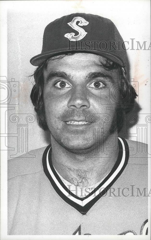 1976 Press Photo Baseball player Bob Hansen - sps03811 - Historic Images