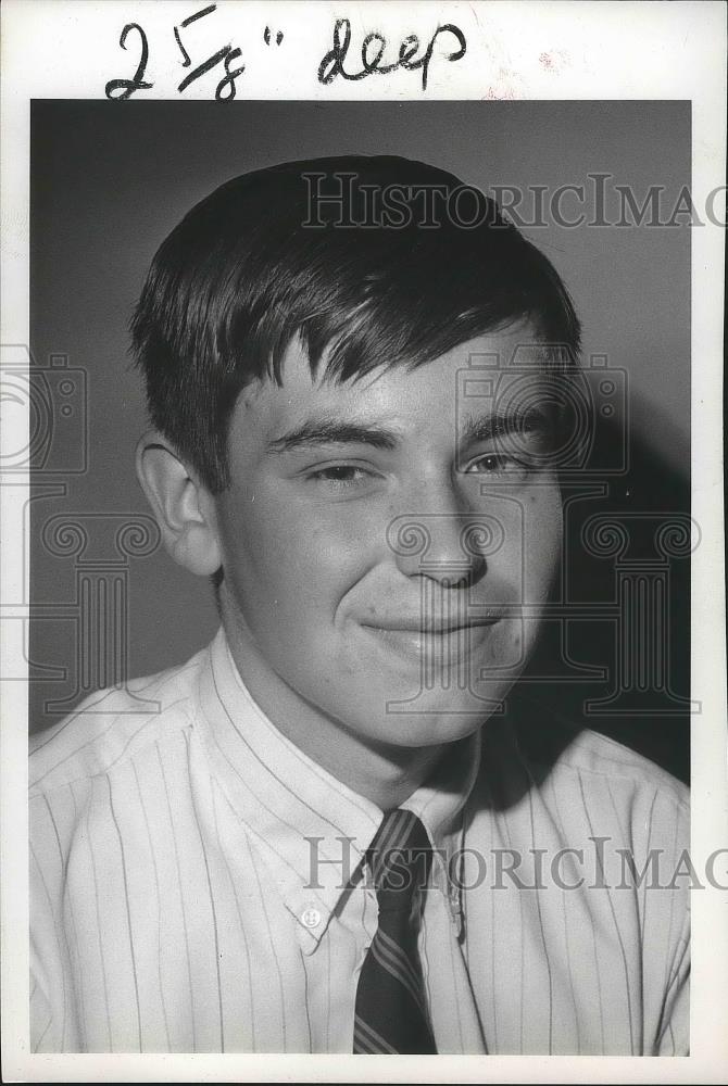 1968 Press Photo Baseball player Rick Hansen - sps03812 - Historic Images