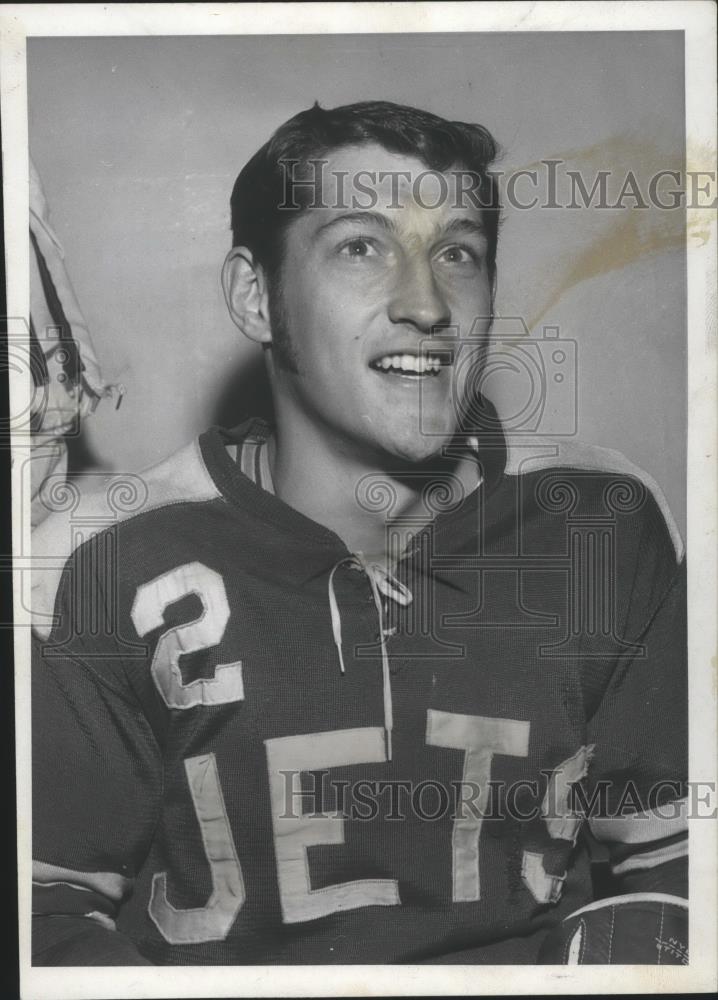 1970 Press Photo Johnstown Jets hockey player, Dwight Carruthers - sps03860 - Historic Images