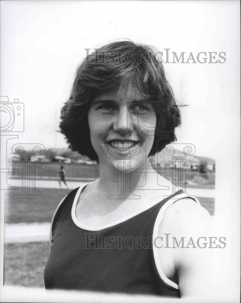 1978 Press Photo Weightlifter, Julia Hansen - sps03923 - Historic Images