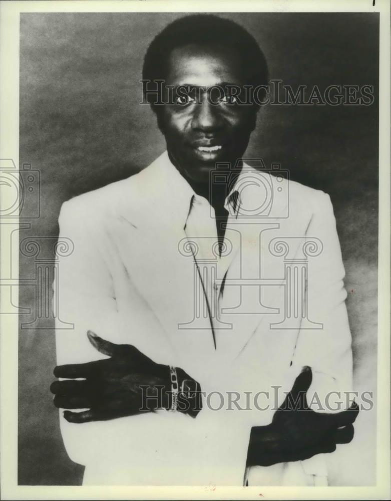 1981 Press Photo Harlem Globetrotters basketball player, Meadowlark Lemon - Historic Images