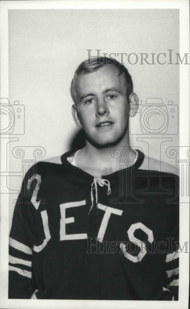 1970 Press Photo Spokane Jets hockey player, Peter Leiman - sps03940 - Historic Images