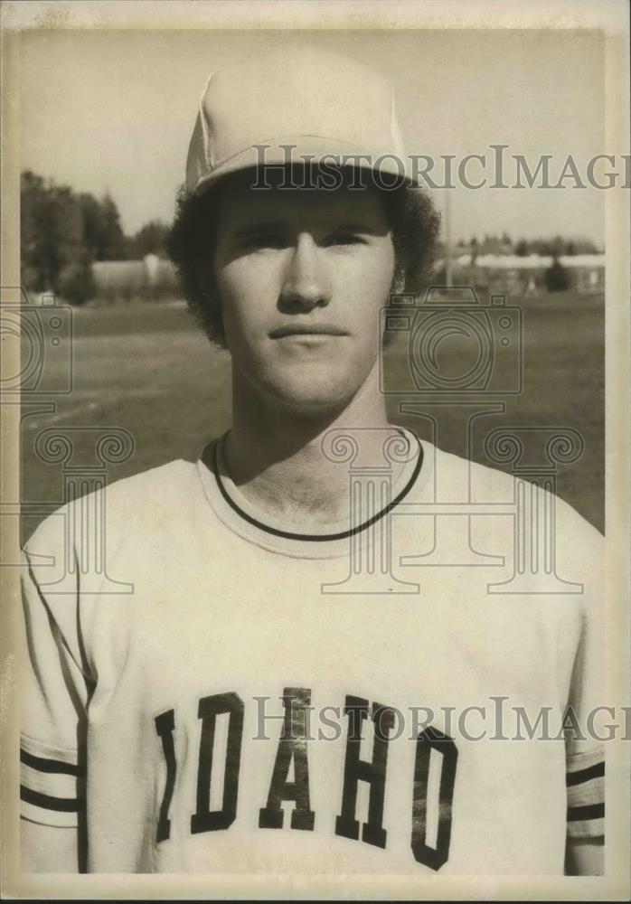 1977 Press Photo Idaho baseball player, Dan Higbie - sps04153 - Historic Images