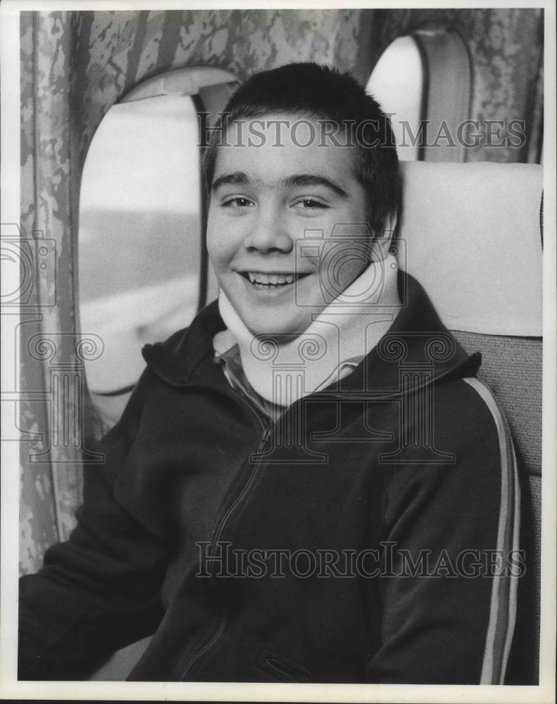 1979 Press Photo Grand Coulee football player, Denny Hart - sps04230 - Historic Images