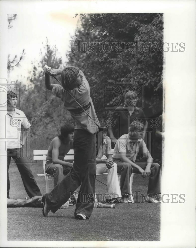 1975 Press Photo Golfer Mike Hammermeister - sps04261 - Historic Images