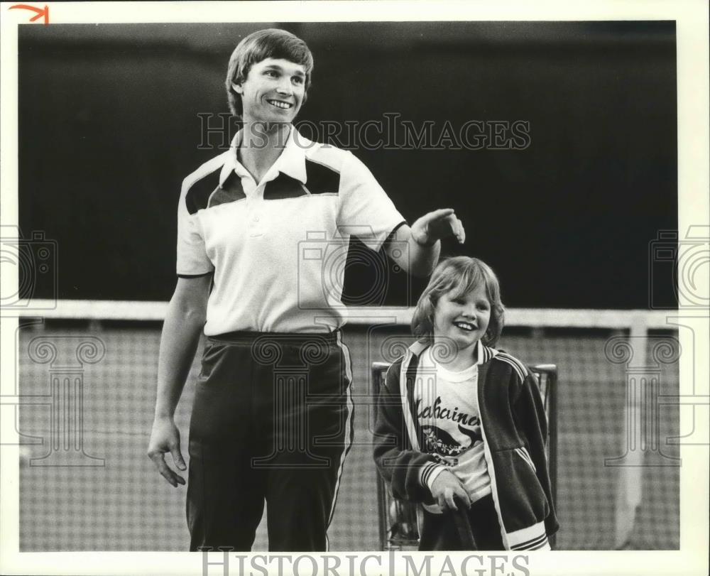 1979 Press Photo Tennis player Wally Heidenson - sps04331 - Historic Images