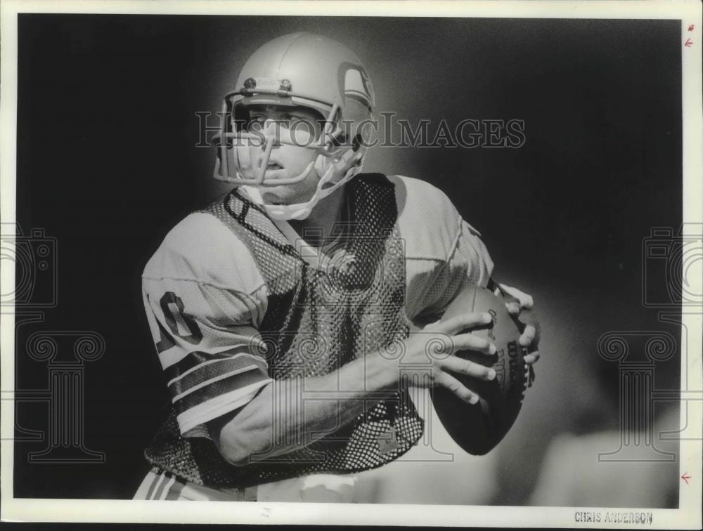 1997 Press Photo Football QB Jim Zorn - sps04414 - Historic Images