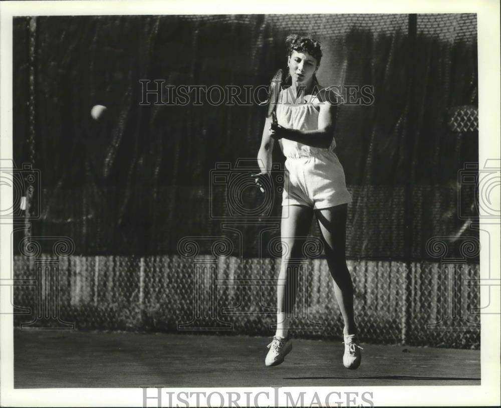 1979 Press Photo Spokane tennis player, Julie Harrington - sps04541 - Historic Images